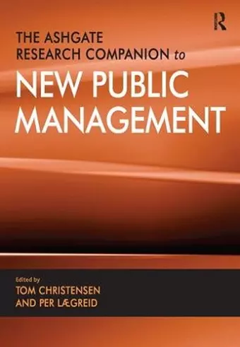 The Ashgate Research Companion to New Public Management cover