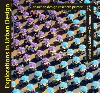 Explorations in Urban Design cover