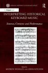 Interpreting Historical Keyboard Music cover