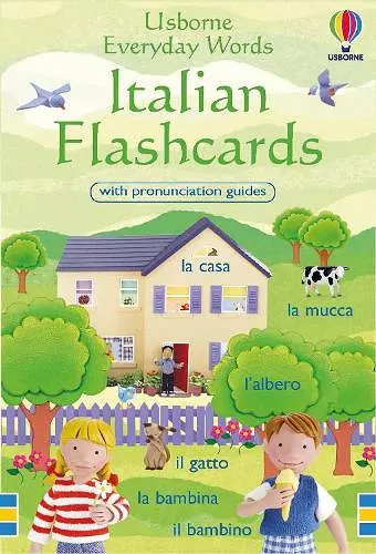 Everyday Words in Italian Flashcards cover