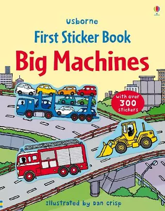 First Sticker Book Big Machines cover