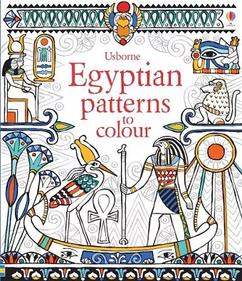 Egyptian Patterns to Colour cover