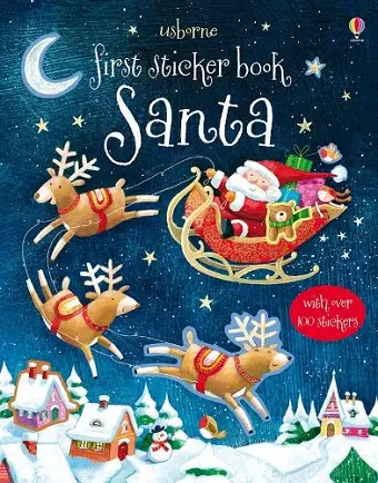 First Sticker Book Santa cover