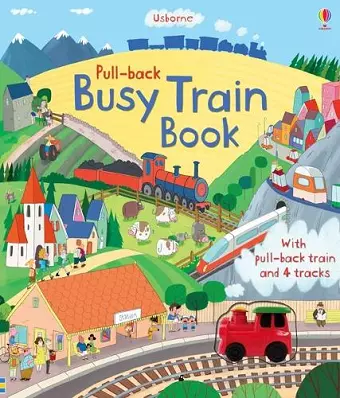 Pull-back Busy Train Book cover