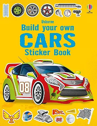 Build your own Cars Sticker book cover