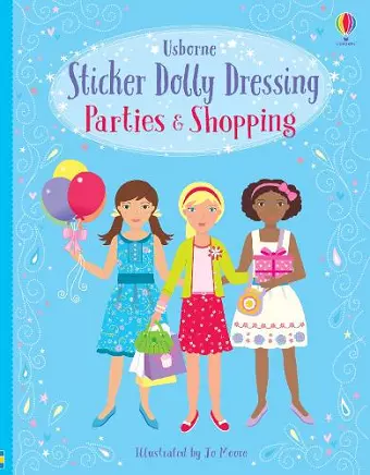 Sticker Dolly Dressing Parties & Shopping cover