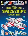 Build Your Own Spaceships Sticker Book cover