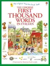 First Thousand Words in Italian cover