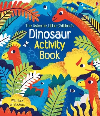 Little Children's Dinosaur Activity Book cover