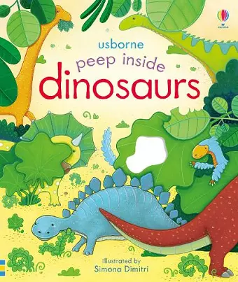 Peep Inside Dinosaurs cover