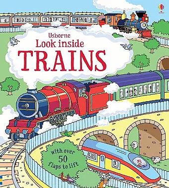 Look Inside Trains cover