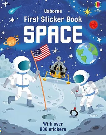 First Sticker Book Space cover
