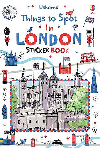 Things to spot in London Sticker Book cover