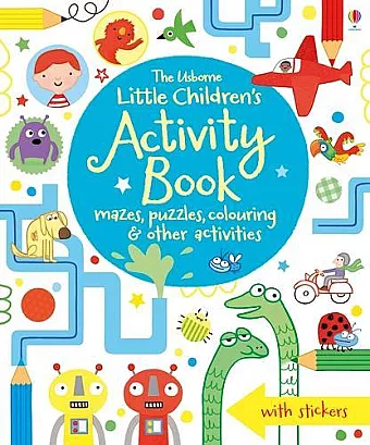 Little Children's Activity Book mazes, puzzles, colouring & other activities cover