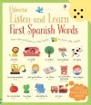 Listen and Learn First Spanish Words cover
