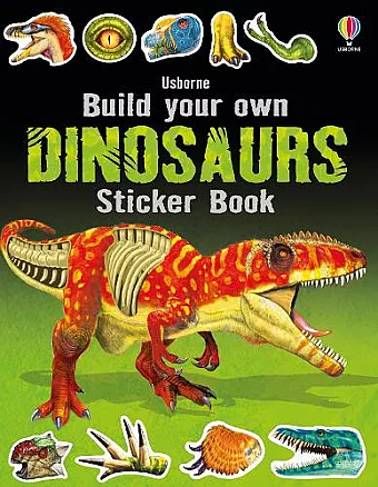 Build Your Own Dinosaurs Sticker Book cover
