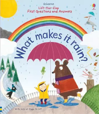 First Questions and Answers: What makes it rain? cover