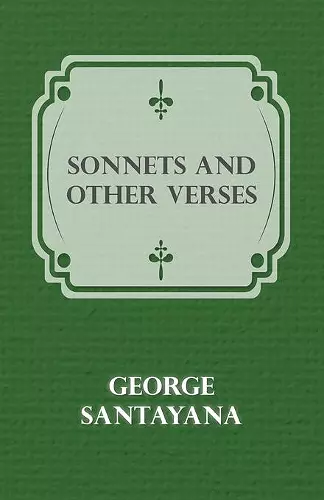 Sonnets And Other Verses cover