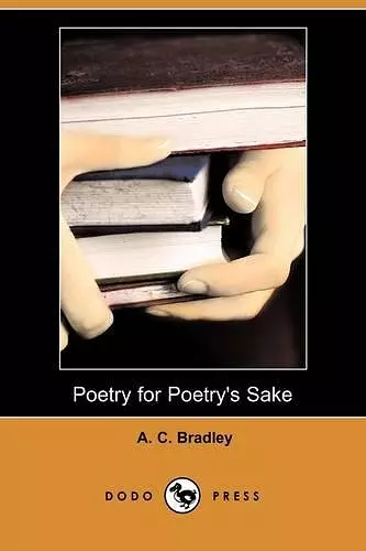 Poetry for Poetry's Sake (Dodo Press) cover