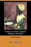 Poems on Various Subjects cover
