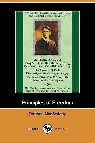 Principles of Freedom (Dodo Press) cover