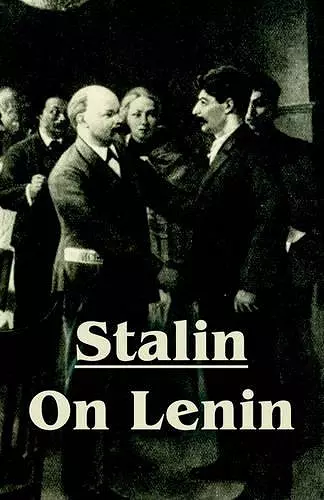 Stalin On Lenin cover