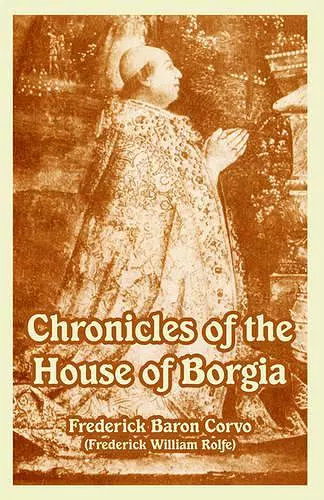 Chronicles of the House of Borgia cover