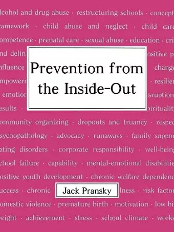 Prevention from the Inside-out cover