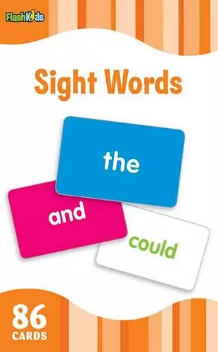 Sight Words (Flash Kids Flash Cards) cover