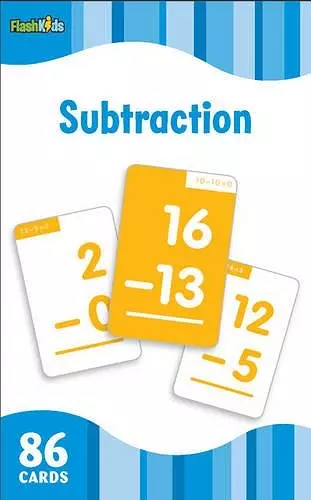 Subtraction (Flash Kids Flash Cards) cover