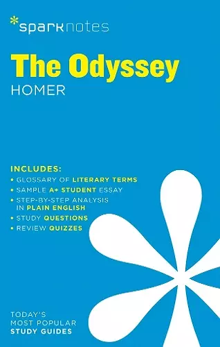 The Odyssey SparkNotes Literature Guide cover
