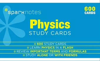 Physics SparkNotes Study Cards cover