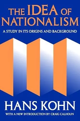 The Idea of Nationalism cover