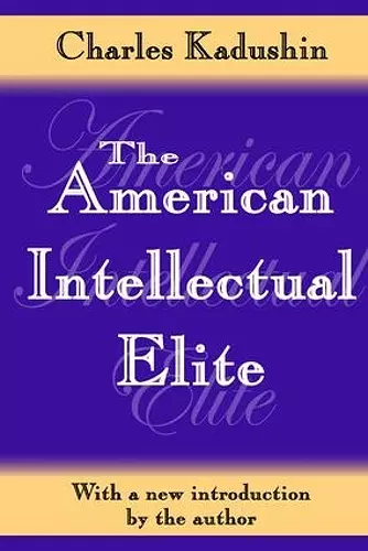 The American Intellectual Elite cover