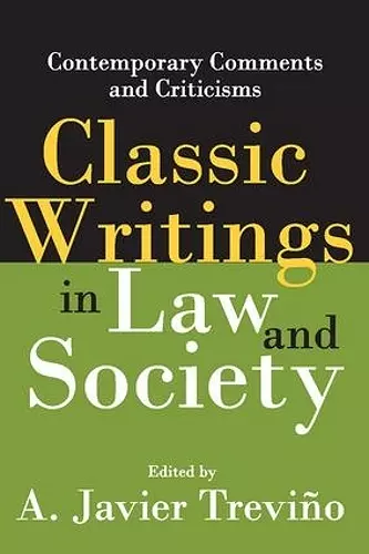 Classic Writings in Law and Society cover