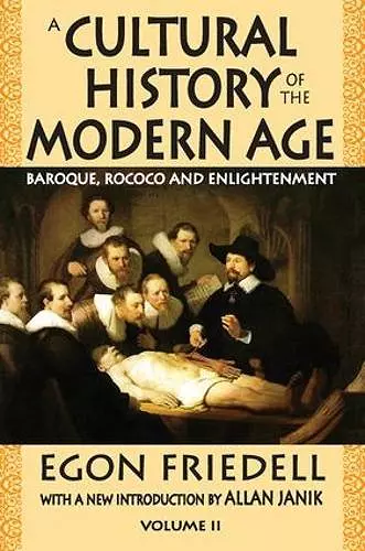 A Cultural History of the Modern Age cover