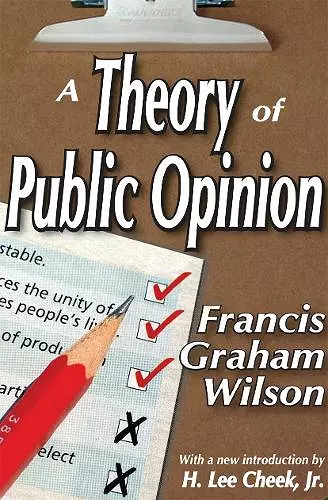 A Theory of Public Opinion cover