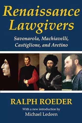 Renaissance Lawgivers cover