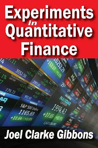 Experiments in Quantitative Finance cover