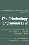 The Criminology of Criminal Law cover