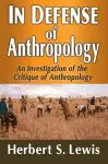 In Defense of Anthropology cover