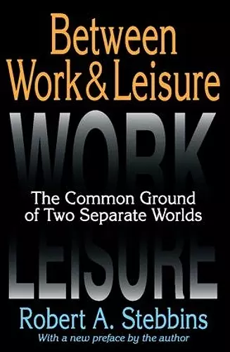 Between Work and Leisure cover