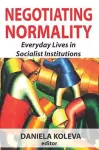 Negotiating Normality cover