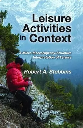 Leisure Activities in Context cover