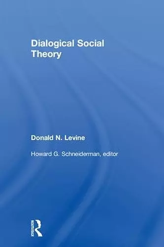 Dialogical Social Theory cover