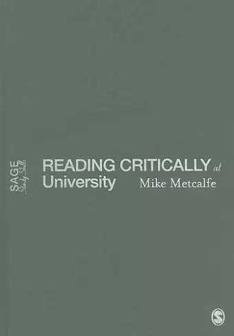 Reading Critically at University cover