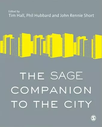 The SAGE Companion to the City cover
