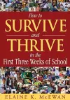 How to Survive and Thrive in the First Three Weeks of School cover