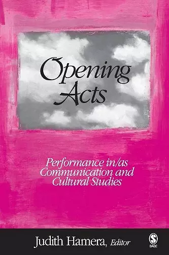 Opening Acts cover