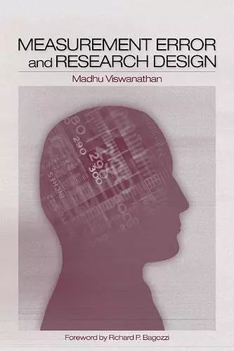 Measurement Error and Research Design cover